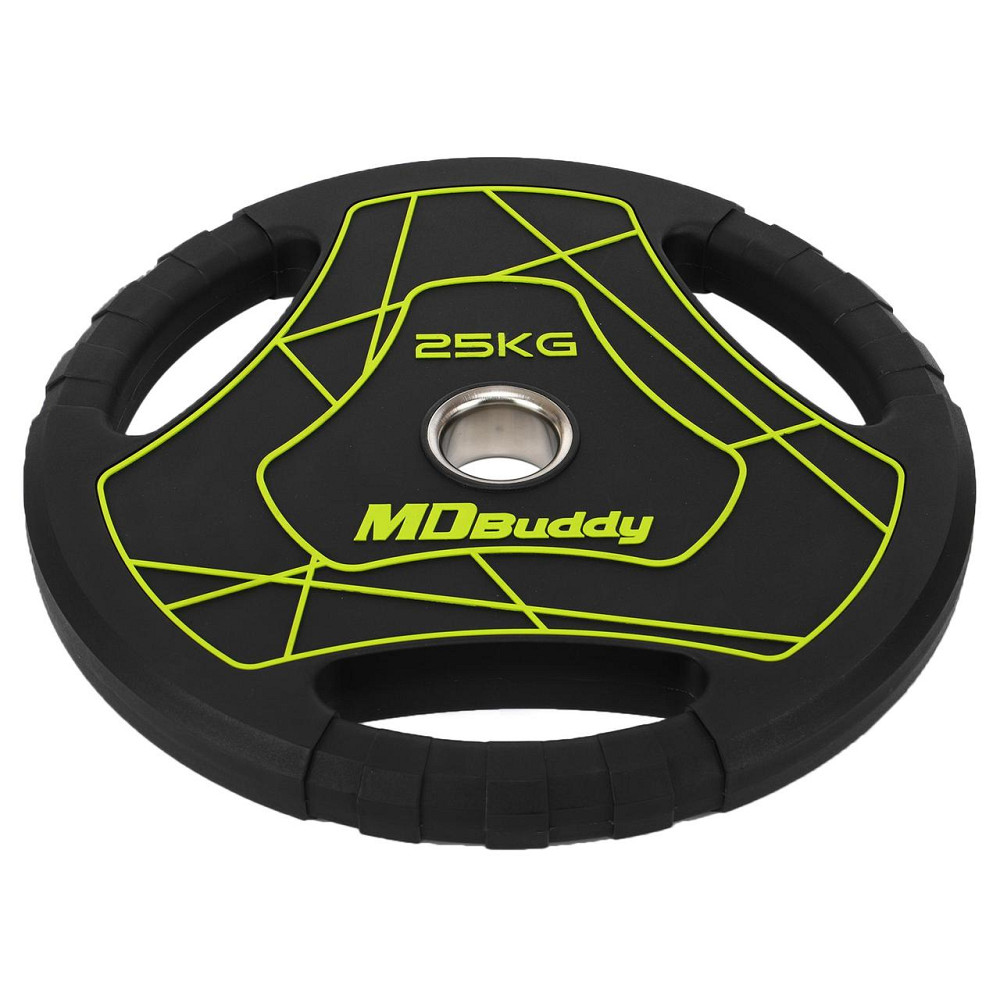 Диск поліуретановий 25 кг 51 мм MD Buddy-9647-25 Київ - фото 1