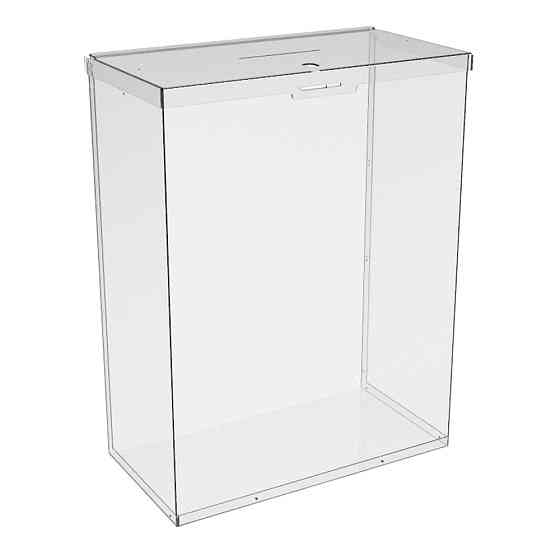 Ящик EKOSTAR с замком для пожертвований и сбора денег 380x200x500. Объем 38 литров Киев