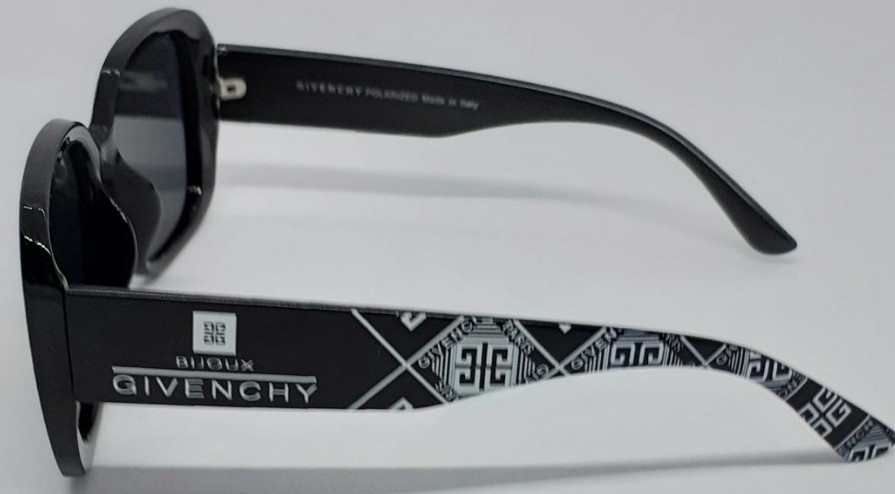 Женские брендовые очки черные с серым логотипом поляризированые. Киев - изображение 5