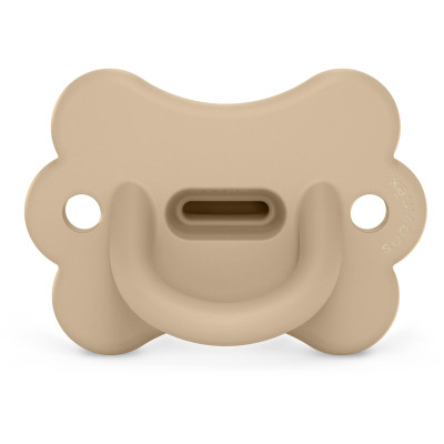 Пустышка Suavinex Colour Essence фізіологічна у формі метелика, 6-18 місяців, бежева (308917) Винница - изображение 1