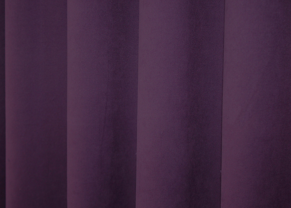 Комплект готовых штор VR-Textil Микровелюр Petek № 1509ш Фиолетовый 100х290 см 2 шт (31-697) Киев - изображение 8