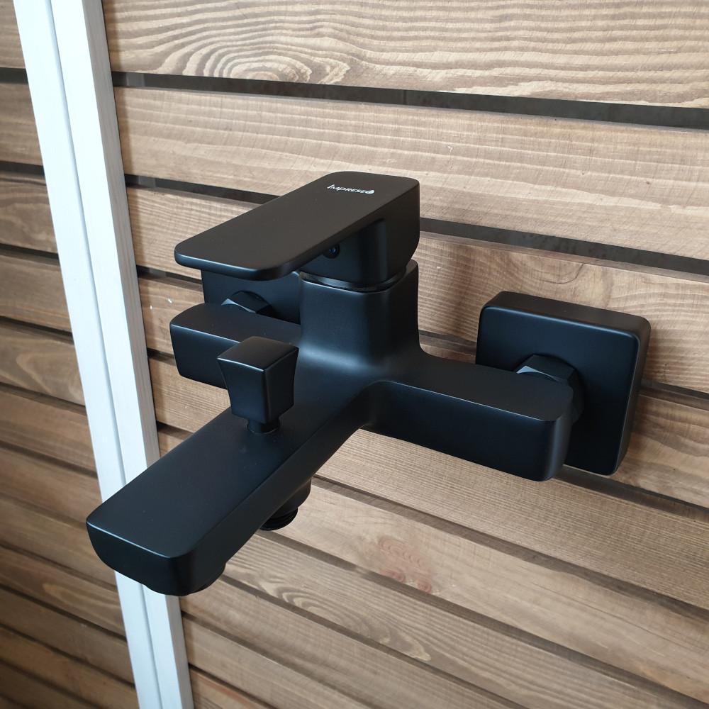 Змішувач для ванни Imprese  BILOVEC 10256 чорний Київ - фото 5