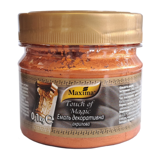 Эмаль декоративная акриловая медь ТМ 