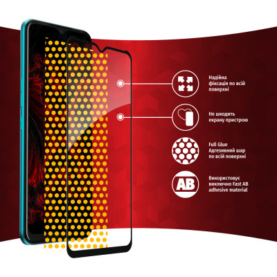 Скло захисне Intaleo Full Glue Tecno Spark 8 (1283126533099) Вінниця - фото 6