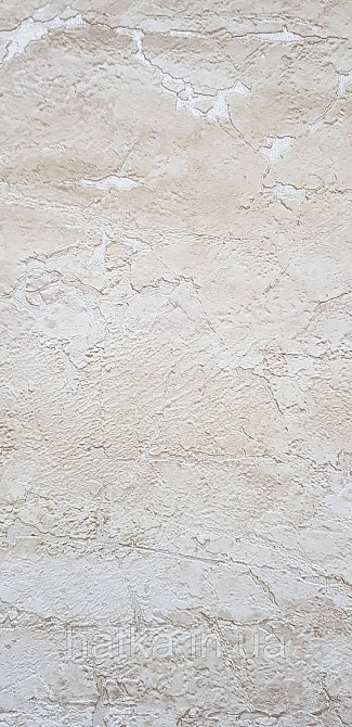 Обои виниловые на флизелине A.S.Creation UNITA 1.06x10 под камень структурные песочные бежевые 79204-2 Киев - изображение 3