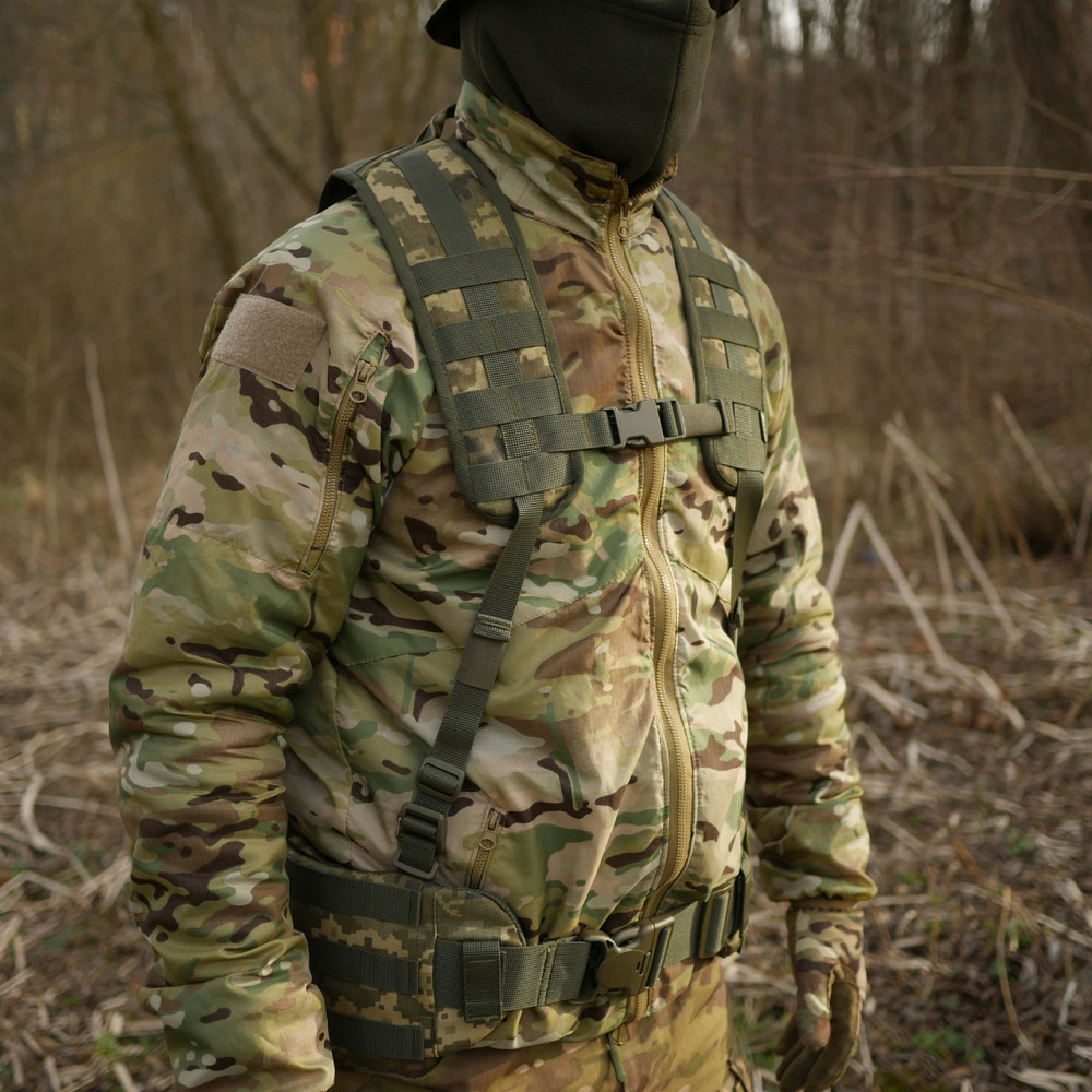 Лямки для ременно-плечевой системы (РПС) Militex Cordura Pixel Киев - изображение 9