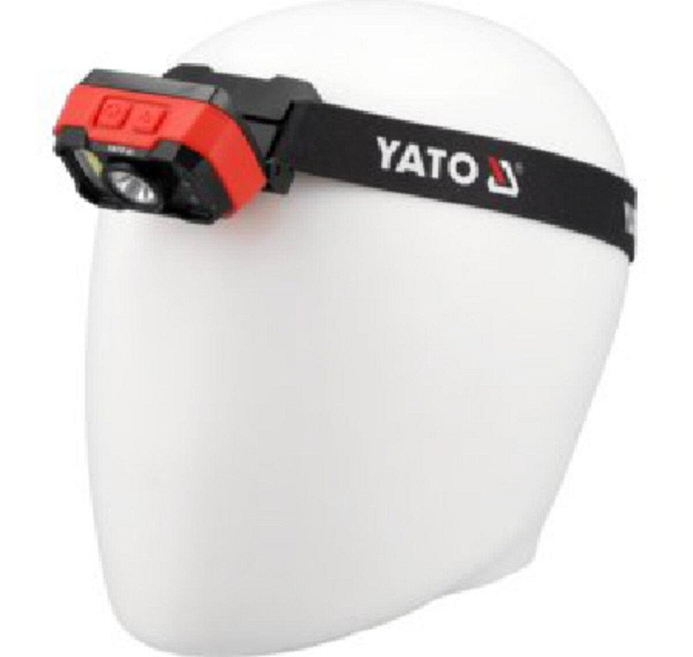 Ліхтар на чоло діодний з дат YATO; 8Вт, живл. Li-Po акумул 3,7 В, 1,2 АГод, режими: 1000/ 500/ 100Lm Одесса - изображение 5
