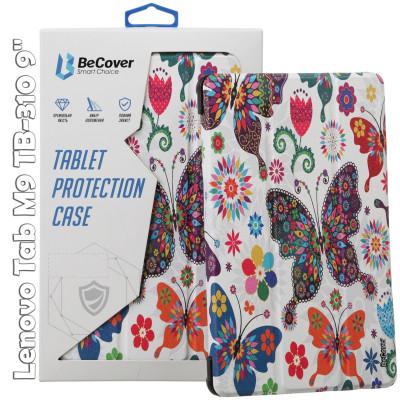 Чехол для планшета BeCover Smart Case Lenovo Tab M9 TB-310 9" Butterfly (709227) Винница - изображение 1