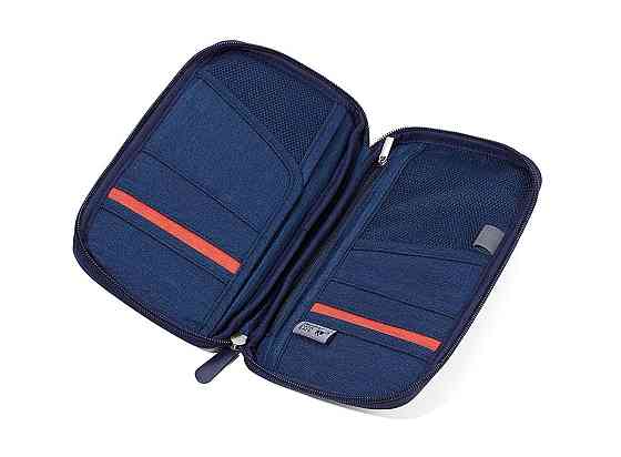 Кейс-органайзер дорожный Safe Flight (11.2 х 24.3 х 2.2см) полиэстер Синий Винница