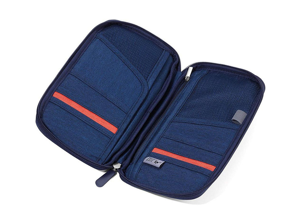 Кейс-органайзер дорожный Safe Flight (11.2 х 24.3 х 2.2см) полиэстер Синий Винница - изображение 4