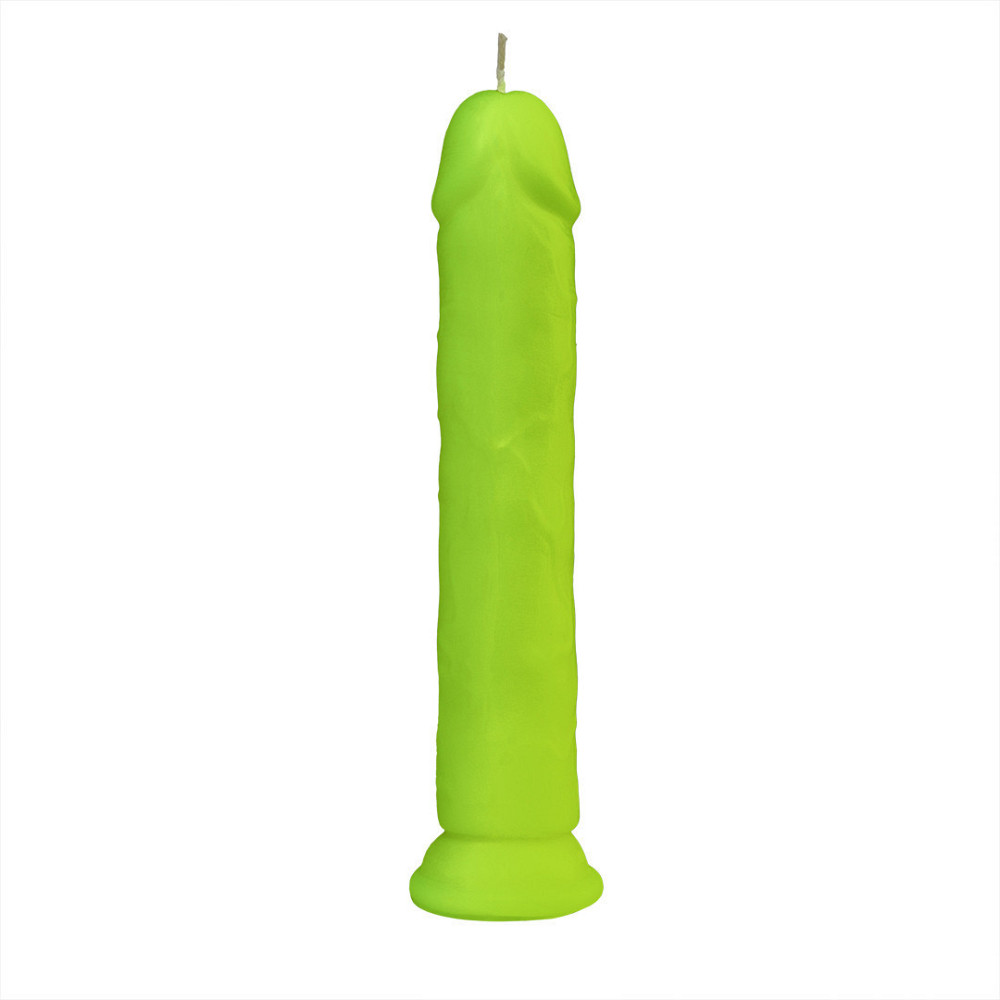 Свічка LOVE FLAME - Dildo Roma Yellow Fluor, CPS03-YELLOW Sex Aura Київ - фото 3
