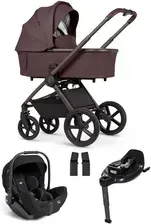 Дитяча коляска Venicci Upline 2 Zestaw 4W1 Z Fotelikiem Joie I Level Pro I Bazą I Base Encore Burgundy Київ