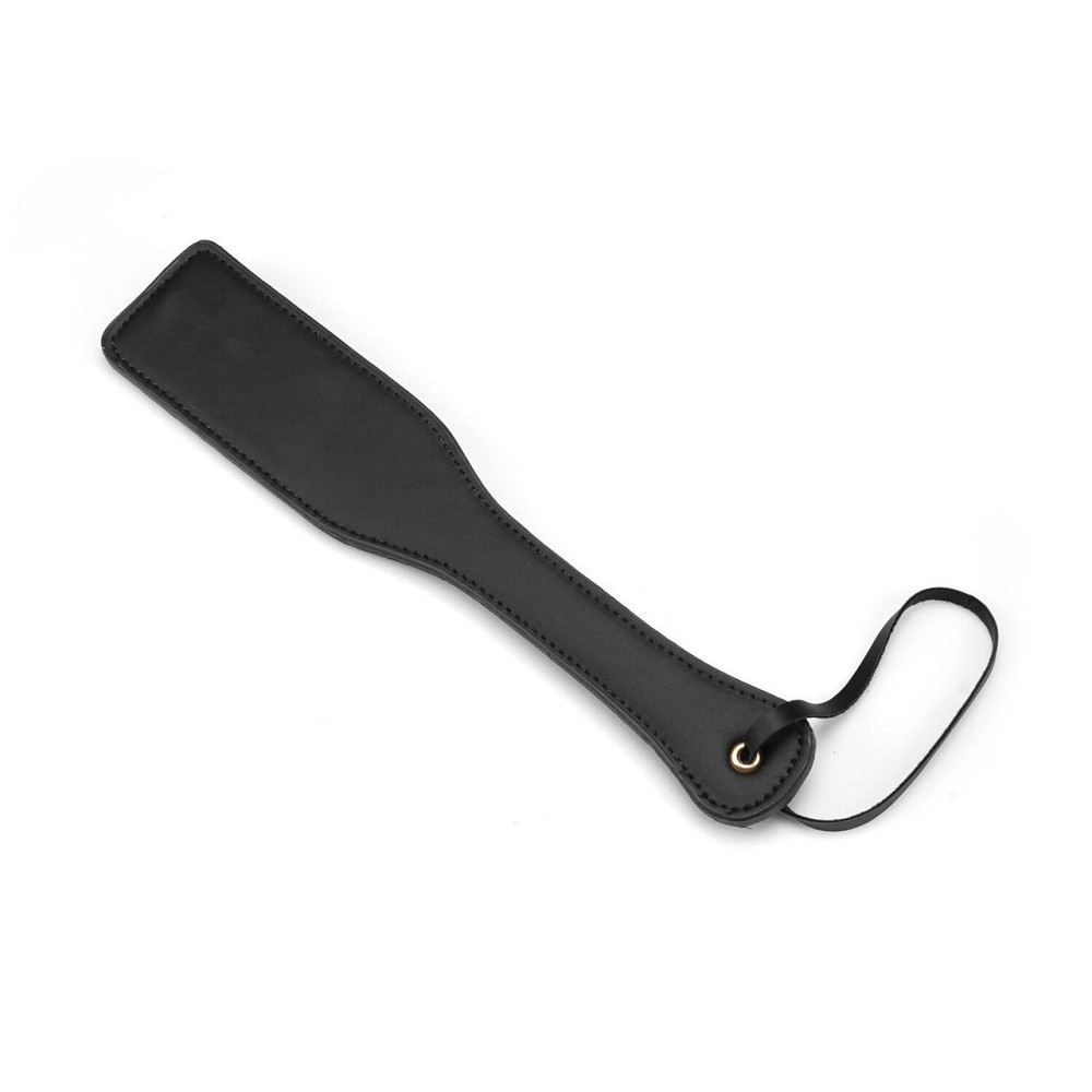 Паддл Liebe Seele Black Organosilicon Paddle, 32 см, екошкіра Sex Aura Київ - фото 1