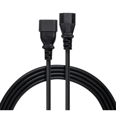 Кабель живлення C13 to C14 1.8m 0.75mm2 copper Vinga (VYPCC13141875CU) Вінниця - фото 2