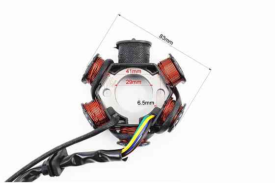 Статор магнето (генератора) (6 котушок роз'єм "мама 4+1") Київ