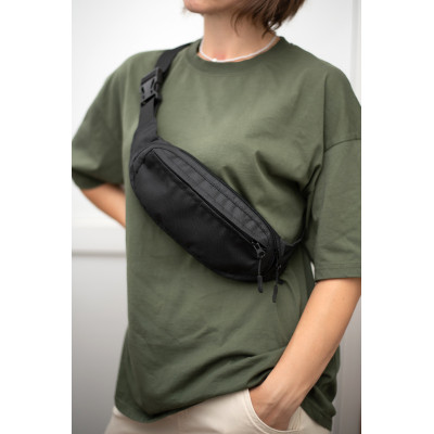 Сумка-бананка Vinga SM Black, Oxford 600D (VBSO600BK) Винница - изображение 5