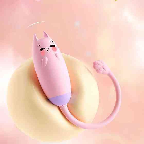 Кліторальний вібратор кішечка Lilo "We Love QiQi" USB (без Д/К) рожевий Вінниця