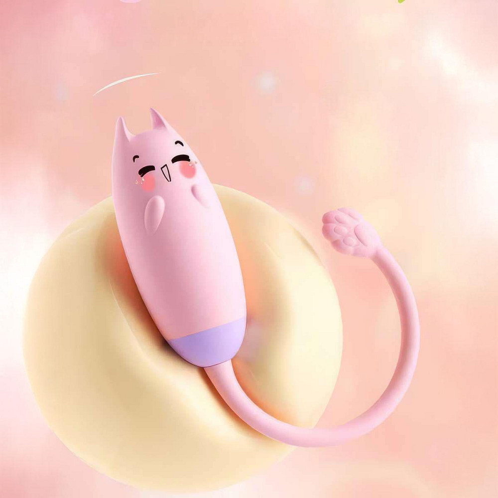 Кліторальний вібратор кішечка Lilo "We Love QiQi" USB (без Д/К) рожевий Вінниця - фото 3