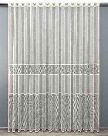 Тюль VR-Textil 2019т Жакард Молочний 400х270 см (42-1088) Київ