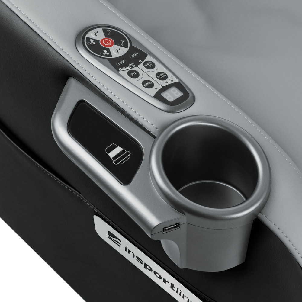 Массажное кресло inSPORTline Scaleta II - коричнево-бежевый Киев - изображение 9