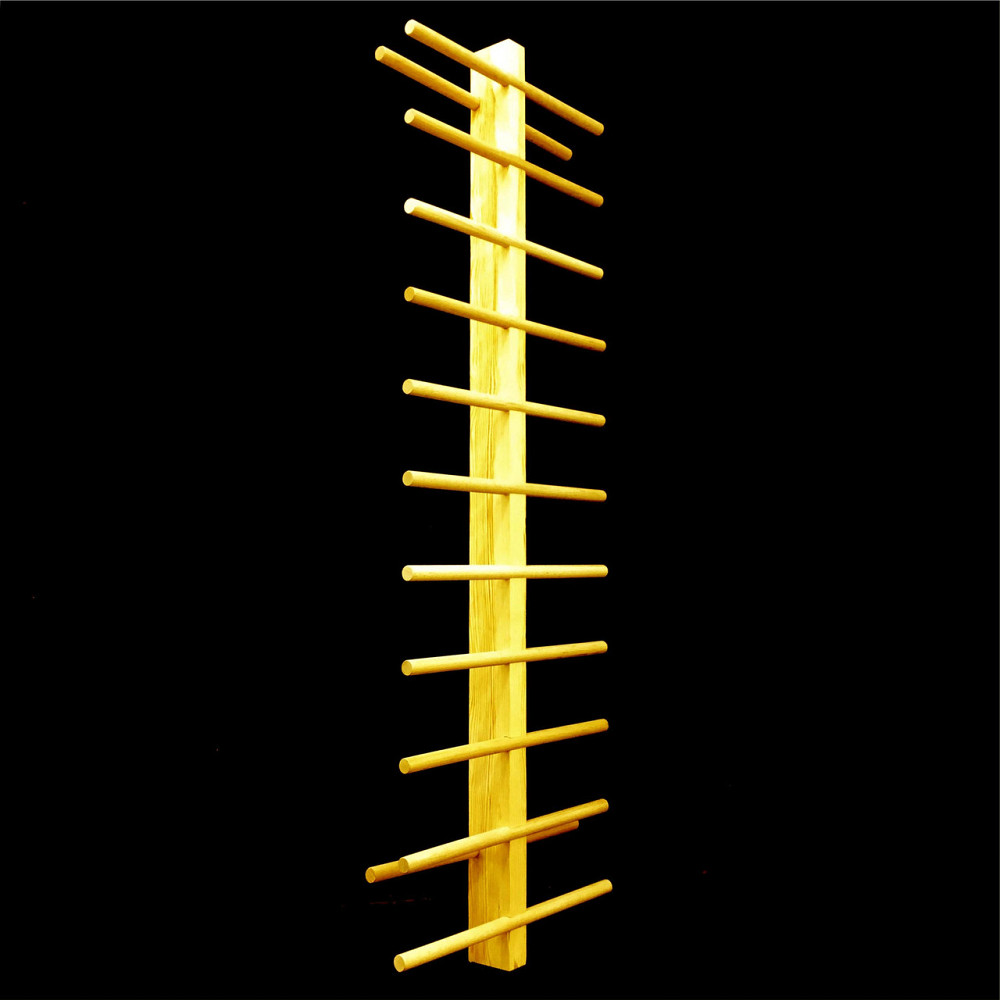 Настенная винная полка 