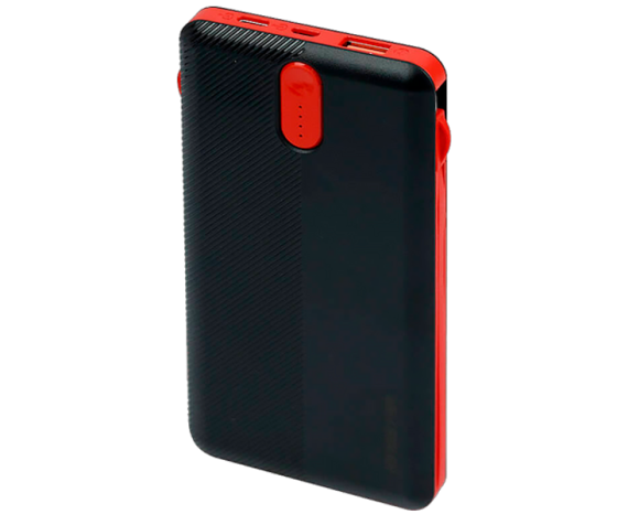 Універсальна зарядна батарея Power Bank Sword SW-20PO3 20000mAh (Micro USB Lightning Type-C) Чорно-ч Вінниця
