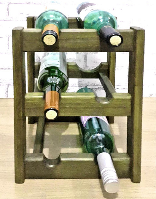 Настольная винная полка 