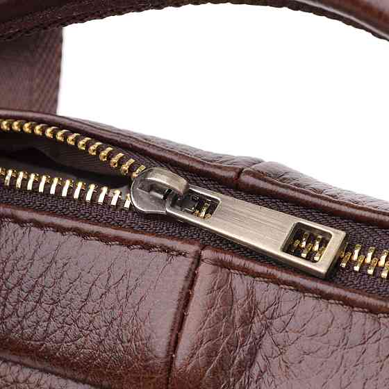Портфель для мужчин из натуральной кожи Vintage 23040 Коричневый Киев