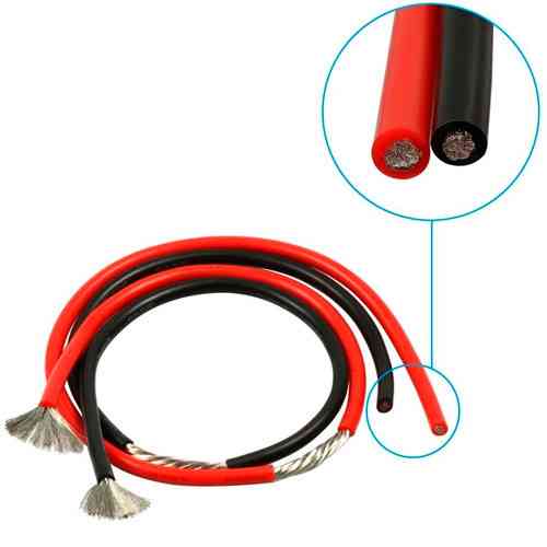 Красный силиконовый провод 12AWG, 100 м, термостойкий Киев