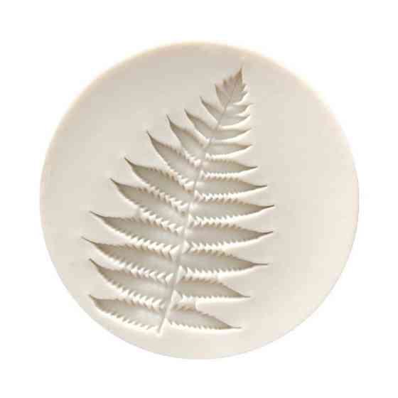 Молд силіконовий Папороть 55 мм сірий Київ