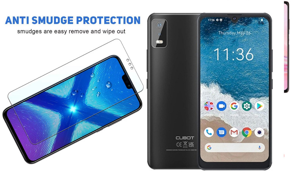 Защитное стекло NeoGlass для Cubot Note 8 – ультрапрозрачное и устойчивое Киев - изображение 3