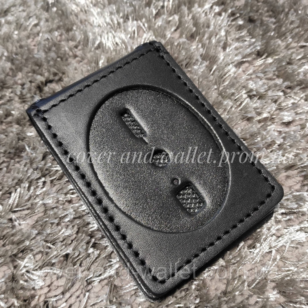 Кожаная обложка с дополнительными отделениями 