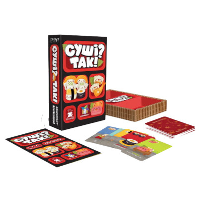 Настільна гра Feelindigo Суші? Так! українська + додаток Соєвий соус (SG001) Вінниця - фото 2