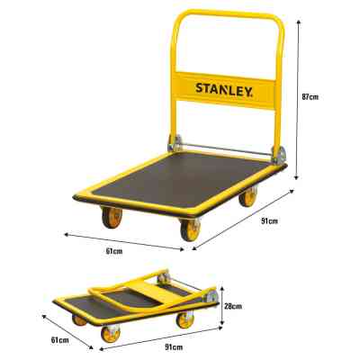 Тележка грузовая Stanley до 300кг, размер платформы 91х61см (SXWT-PC528) Винница