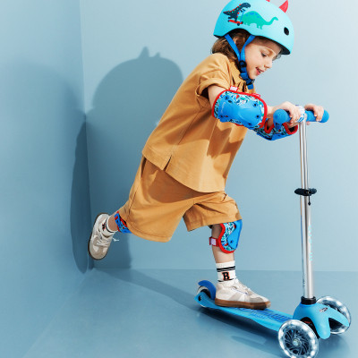 Самокат Micro Mini Deluxe Glow LED Арктичний синій (MMD215) Винница - изображение 2