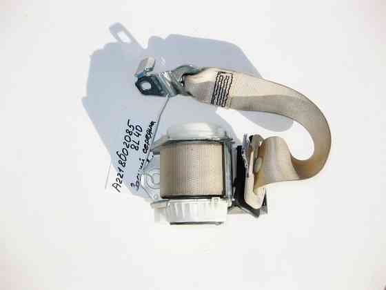 Mercedes-Benz  A2218602085 8L40 Ремінь безпеки задній центральний бежевий S-Class W221 Одеса