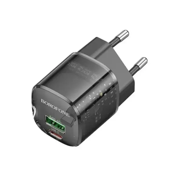 Зарядний пристрій Borofone Sunlight BN17 220В 20Вт QC3.0 швидка зарядка для смартфонів та портативної техніки Одеса - фото 9