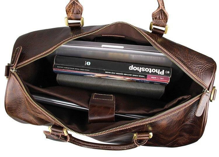 Сумка дорожня Vintage 14254 на колесах Коричнева Київ - фото 10