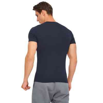 Футболка Kappa T-shirt Mezza Manica Girocollo K1304 BluNavy темно-синій XL (8052394813836) Винница