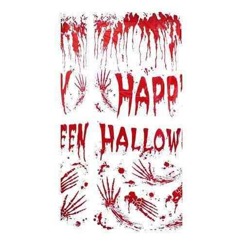 HAPPY HALLOWEEN. Декорация, баннер 186х98 см, клеенка на Хэллоуин. УЦЕНКА Киев