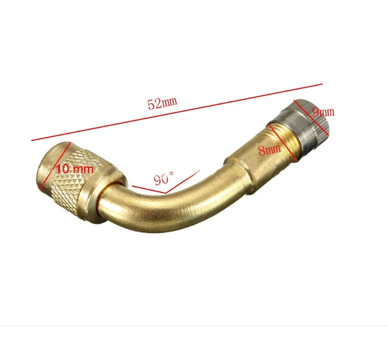 Универсальный удлинитель штока клапана SCHREADER для автомобиля, мотоцикла, велосипеда на 90 градусо Бровары - изображение 5