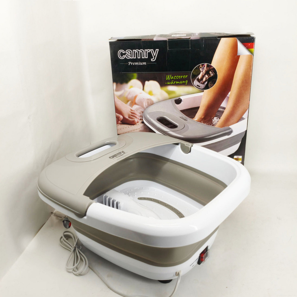 Массажная ванночка для ног Camry CR 2174 складной массажер для стоп с подогревом 500 Вт вибрационный массаж HA-59 Львов - изображение 3