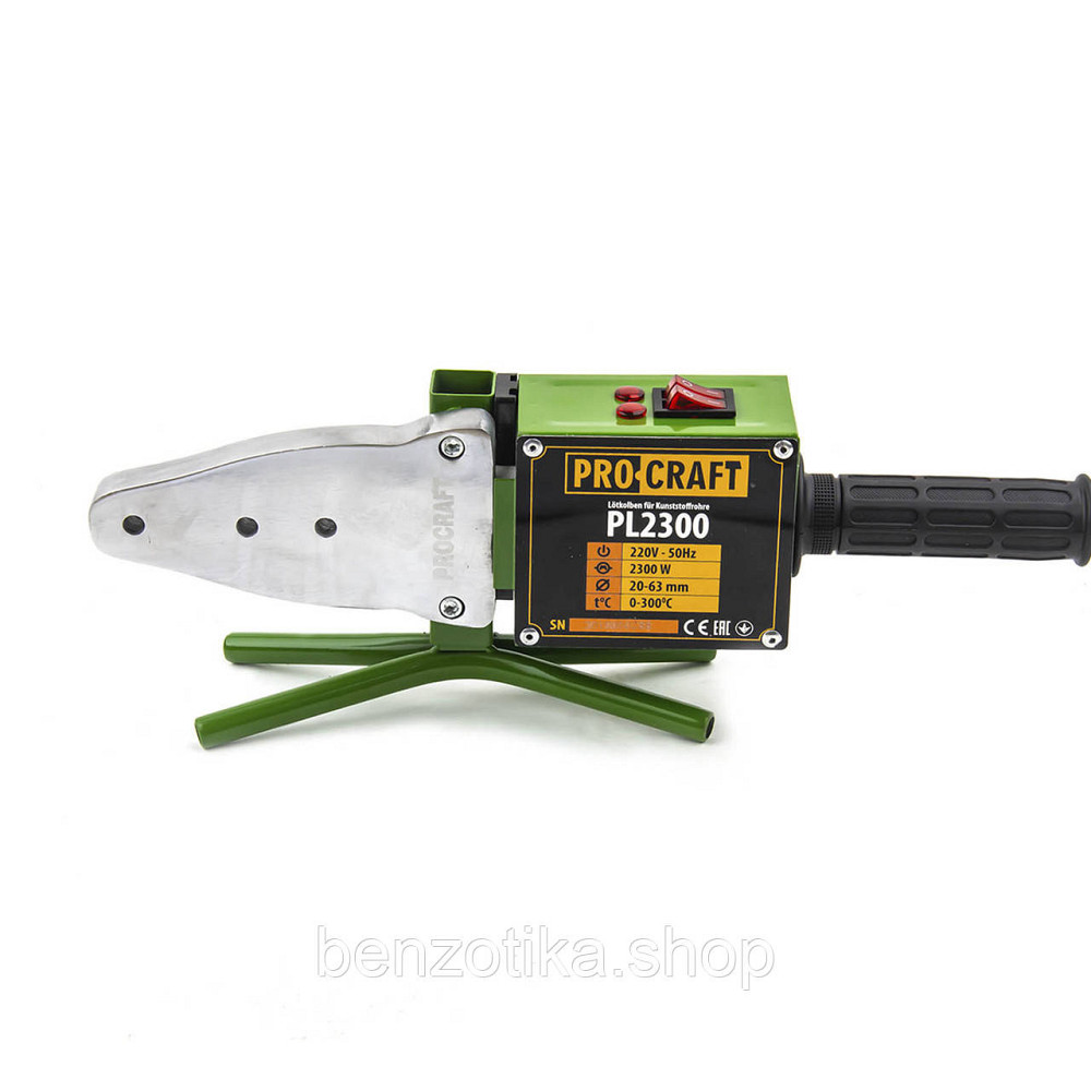 Паяльник для пластикових труб Procraft PL2300 Київ - фото 4