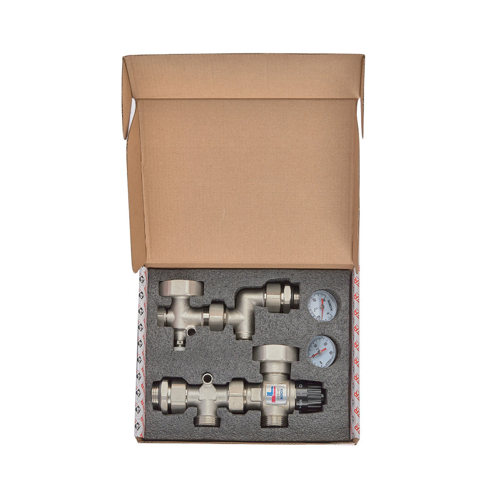 Змішувальний вузол Koer KR.2022 з термостатичним клапаном 20-43°C (KR5469) Харків - фото 2