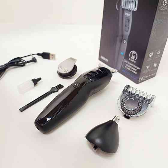 Бритва-тример для чоловіків, Професійна електробритва для дому, Компактна електробритва чоловіча KE-48 Львів