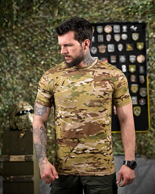 Тактична футболка petrel мультикам ДЛ7017 Одеса - фото 1