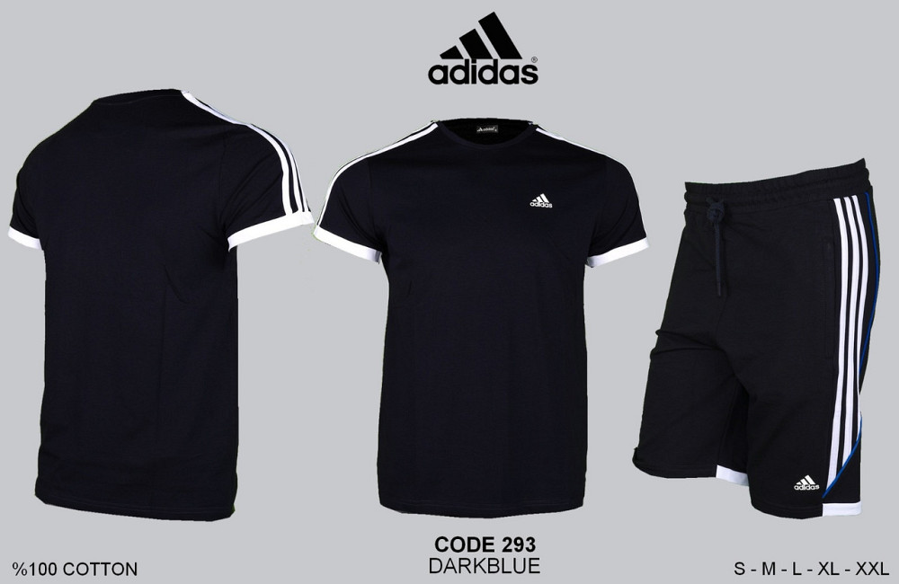 Костюм мужской летний Adidas 48 Киев - изображение 1