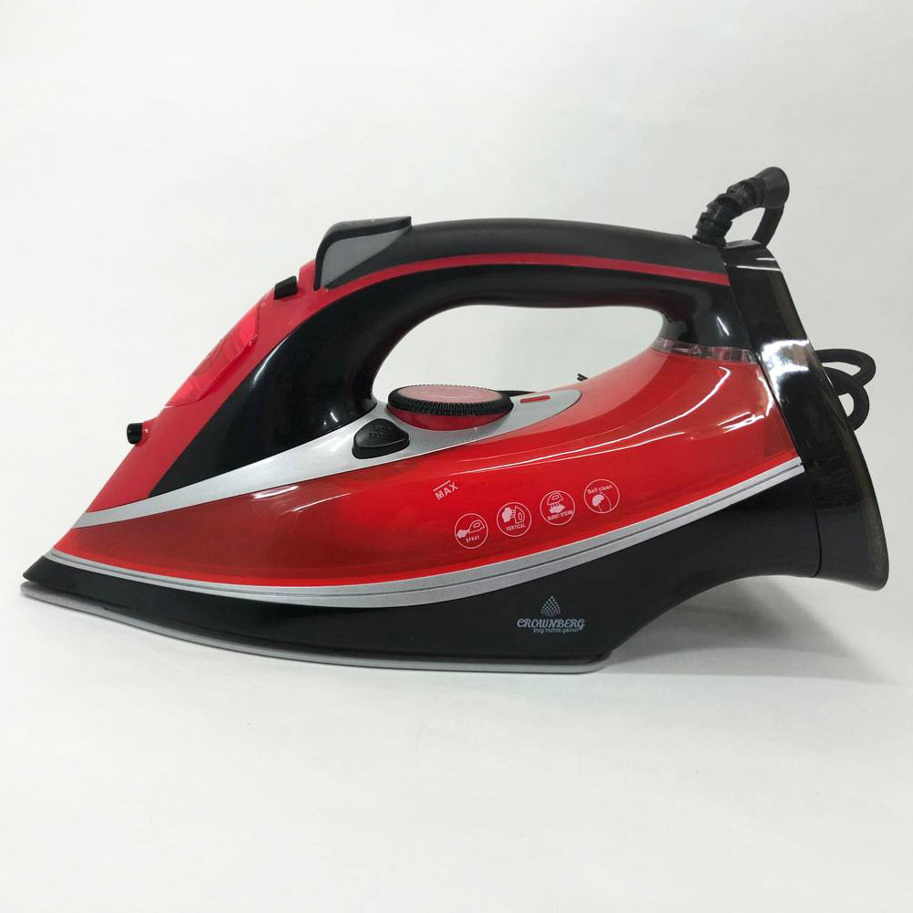 Якісна парова праска Crownberg, Парова праска для речей для одягу з керамічною підошвою SW-60 Львів - фото 8
