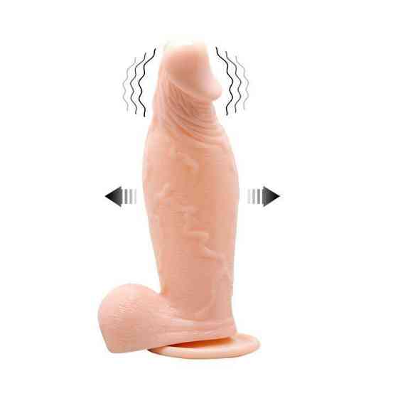 Вібратор на присосці, що розширюється INFLATABLE, BW-008067AQ Sex Aura Київ