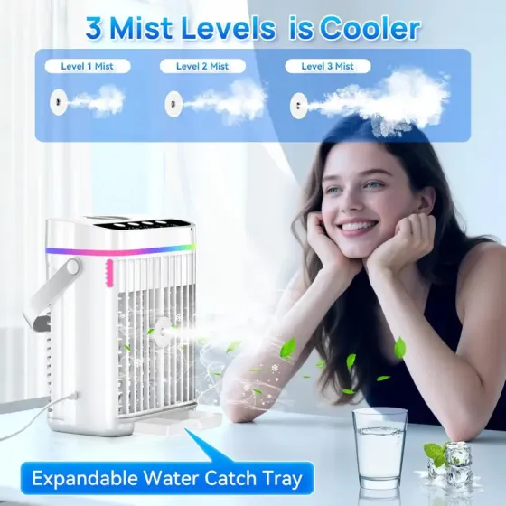 Портативний охолоджувач повітря Air Cooler Fan (модель TT-13) Луцьк